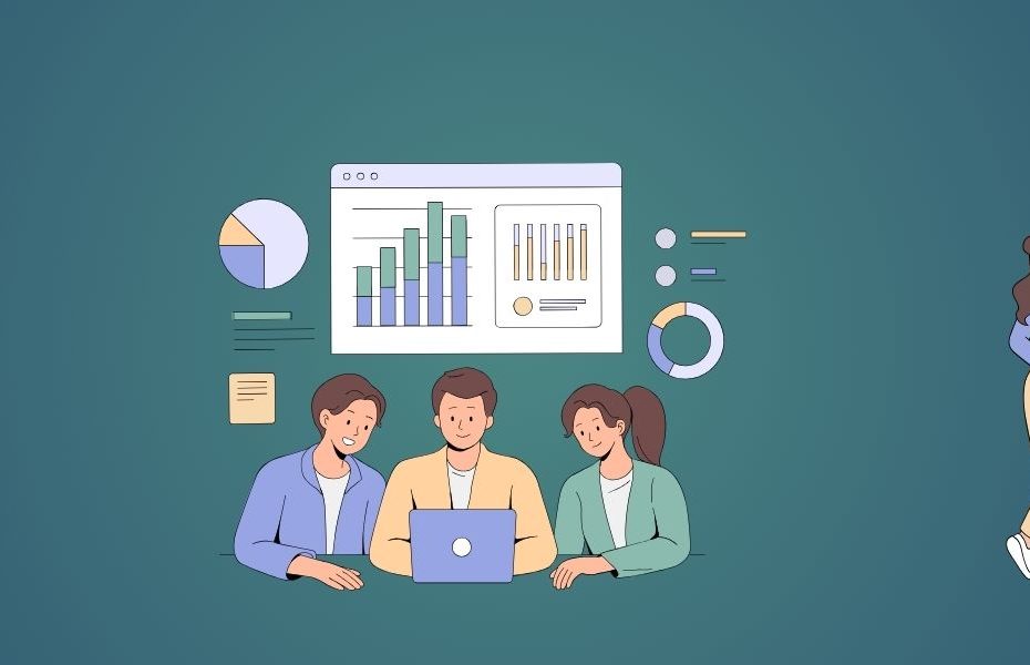 zu analysierende Arbeitsdokumente und Mitarbeiter, die diese Daten auswerten
