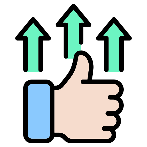 Icon Vorteile WooCommerce Daumen hoch