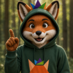 Foxy, unser Maskottchen, Rotfuchs